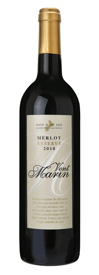 France - Frankrijk | Midi de la France - Oc IGP | Vent Marin Merlot 2018 