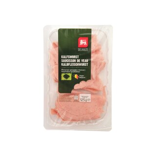 Delhaize | Saucisson de veau | Tranches 