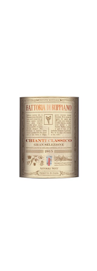 Italie - Italië | Toscana IGT | Fattoria di Ruppiano Gran Selection | 2015 | Rood 