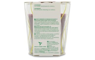 Air Wick | Bougie | Cranberry | 1+1 gratuit 