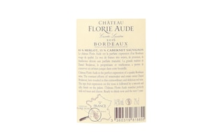 France - Frankrijk | Bordeaux - Bordeaux | Château Florie Aude Cuvée Lucière 2016 