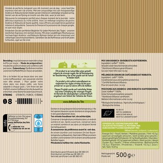 Delhaize | Café | Grains | Espresso | Bio 500 gr