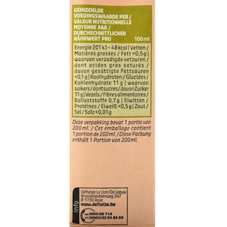 Delhaize | Bio | Jus | Pomme | Mangue | Bio 