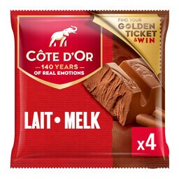 Chocolat | Chocolat Au Lait | 4 Barres