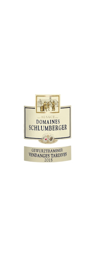 France - Frankrijk | Alsace | Domaines Schlumberger Gewurzt Vend Tard 2015 Blanc 