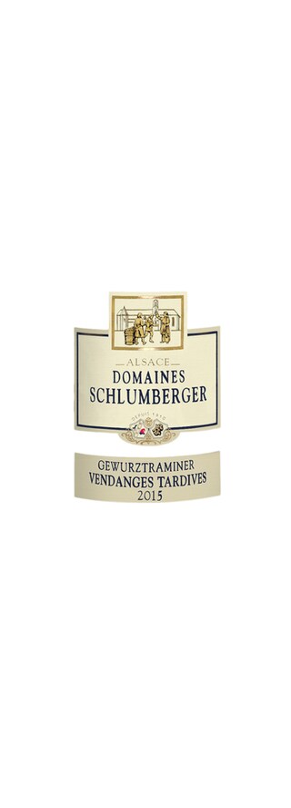 France - Frankrijk | Alsace | Domaines Schlumberger Gewurzt Vend Tard 2015 Wit 