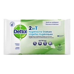 DETTOL |Doekjes 2in1 |12pcs