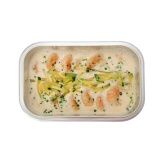 Delhaize | Tijgergarnalen | Lookroomsaus 