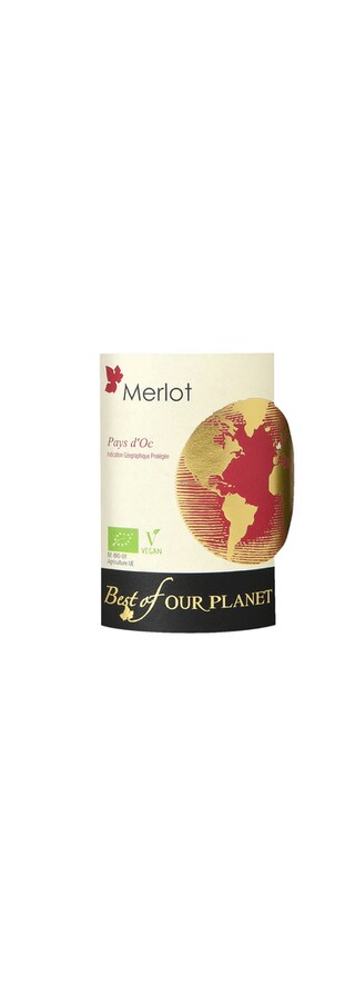 France - Frankrijk | Midi de la France - Oc IGP | Best Planet Merlot Rood 2019| Bio 