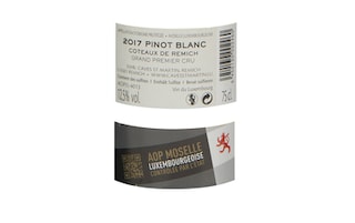 Luxembourg - Luxemburg | Moselle | Pinot Blanc G.P.C Coteaux de Remich 2017 