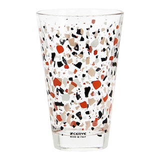 Cerve | Set Glazen Terrazzo Rood 31 cl 