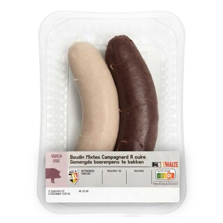 Delhaize | Boerenpensen | Zwart-Wit +/- 240 gr