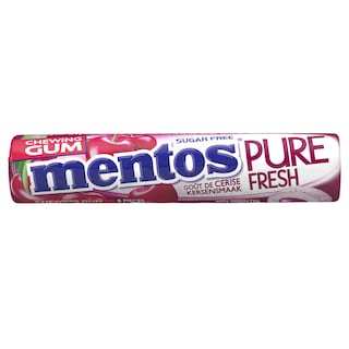 Mentos | Chewing gum | Cherry | Roll 