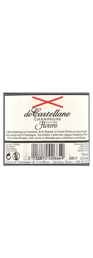 De Castellane | Champagne | Cuvée Florens | Brut 