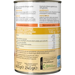 Delhaize | Haricots blancs | Géants 
