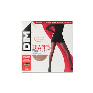 Dim | Diam's | Panty voile | galbé jour | 20D | T2 