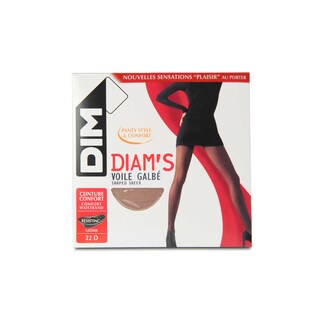 Dim | Diam's | Panty voile | galbé jour | 20D | T2 