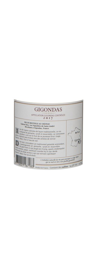 France - Frankrijk | Rhône - Gigondas AC | Château Saint-André Gigondas 2017 