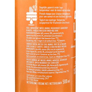 Delhaize | Raw Lemonade | Ananas | Passion 