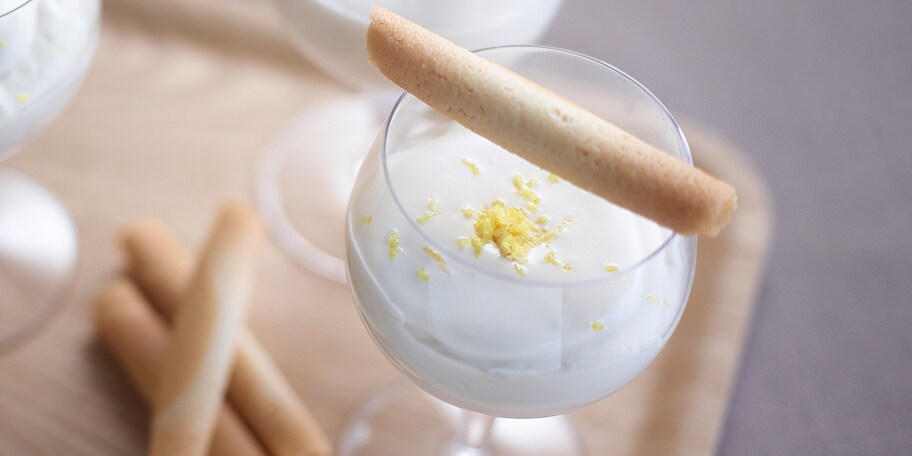 Syllabub met Earl Grey
