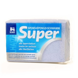 Delhaize | Super | Spons | Blauw 