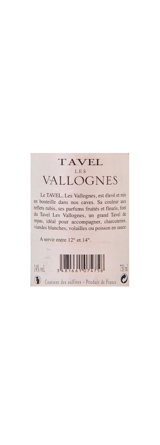 France - Frankrijk | Rhône - Tavel | Les Vallognes 2018 