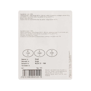 Delhaize | Chateaubriand | Rund | Belgisch 