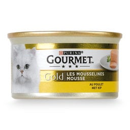 Purina | Gourmet | Aliment chat | Gold | Mousseline au Poulet 