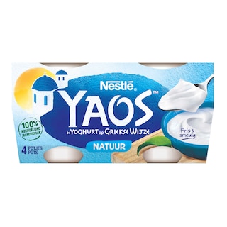 Yaos | Yoghurt | Natuur |  4+2 gratis 