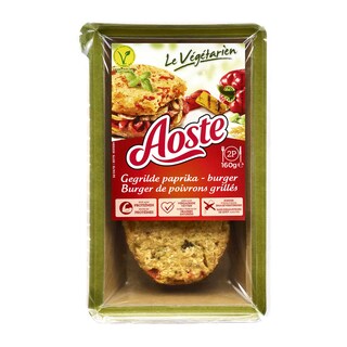 Aoste | Burger poivrons grillés 
