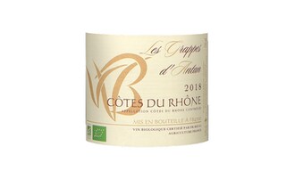 France - Frankrijk | Rhône - Côtes du Rhône | Les Grappes d'Antan 2018 | BIO 