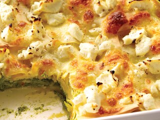 Groene lasagne