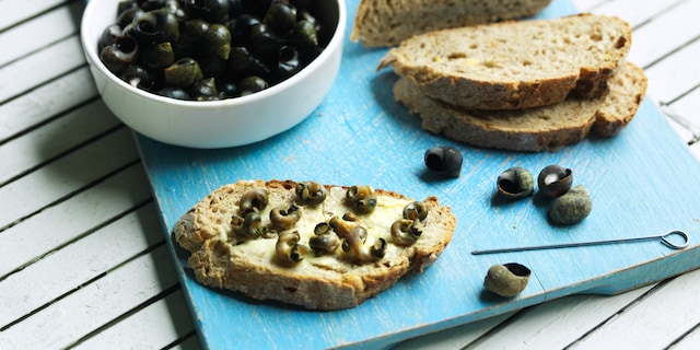 Kreukels met witte wijn