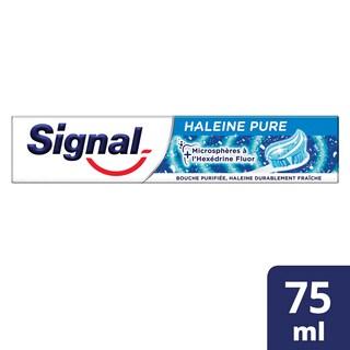 Signal | Dentifrice | Haleine pure | 2+2 gratuit 