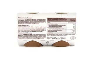Delhaize | Liégeois | Goût café 4 x 100 gr