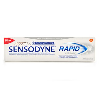 Sensodyne | Dentifrice | Rapid relief | Blancheur 