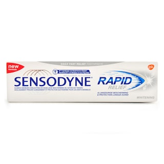 Sensodyne | Dentifrice | Rapid relief | Blancheur 