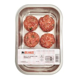 Delhaize | Boulette hachis campagne 
