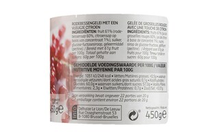 Delhaize | Gelei | Rode bessen 