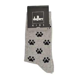 duParc | Chaussettes enfants | pattes gris | 35/38 