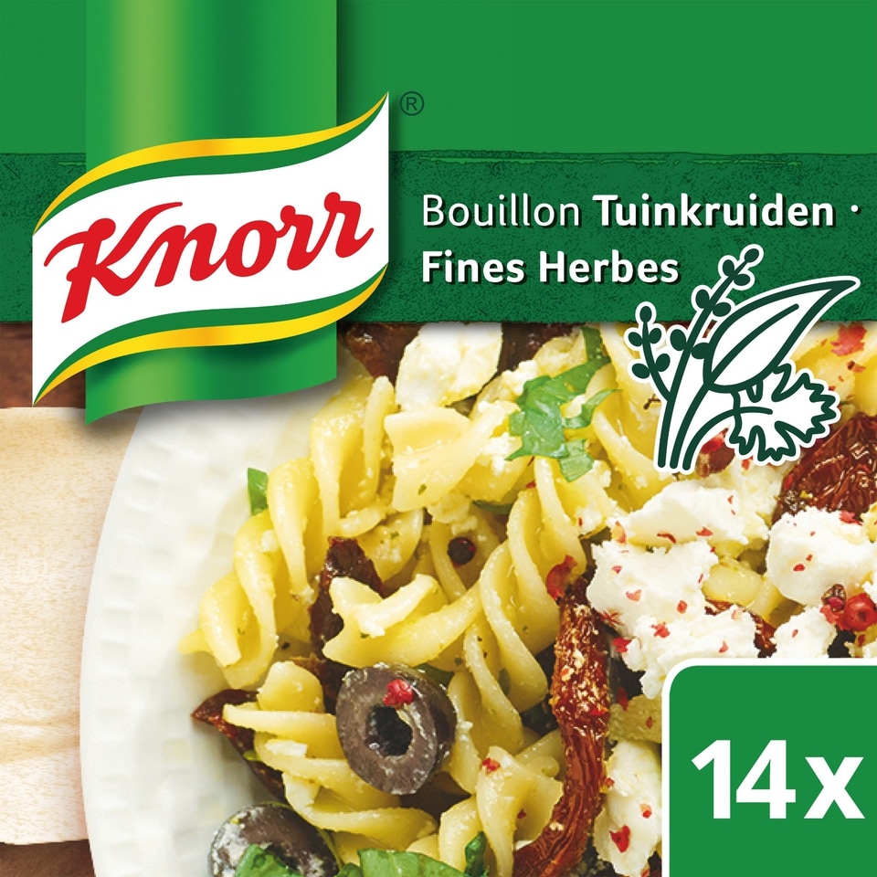 Knorr Finesse Bouillon Tuinkruiden 120 gr Delhaize