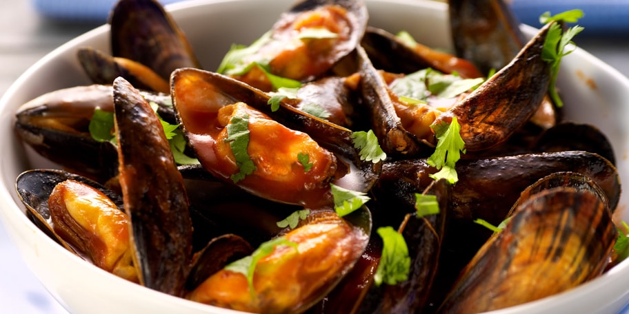 Moules à la marocaine