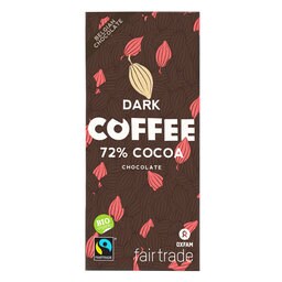 Chocolade | Puur 72% Koffie | fairtrade | bio