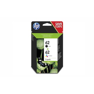 Hewlett Packard | Cartouches d'encre | HP 62 | Combo 