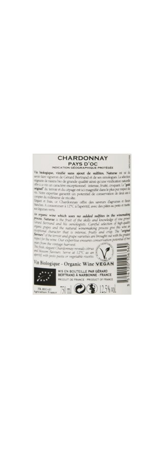 France - Frankrijk | Midi de la France - Languedoc | Naturae Chardonnay 2018 | BIO 