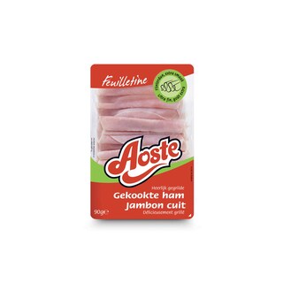 Aoste | Feuilletine | Jambon cuit | Tranches 