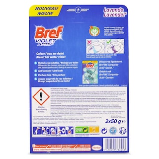 Bref WC | Bloc-WC | Violet Activ' | Lavande 