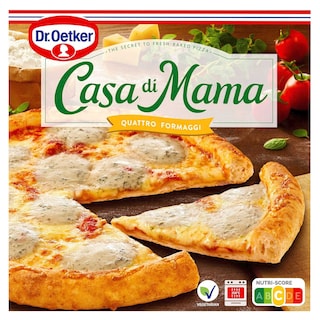 Dr. oetker | Casa Di Mama | Pizza | 4 Formaggi | 4 Kazen 