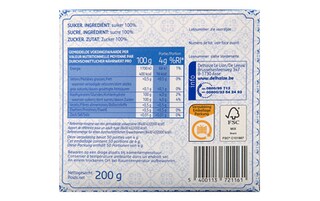 Delhaize | Suiker | In porties 50 x 4 gr