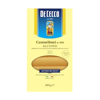 De Cecco | Pasta | Cannelloni met ei 